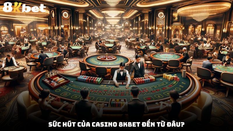 Sức hút của casino 8kbet đến từ đâu?