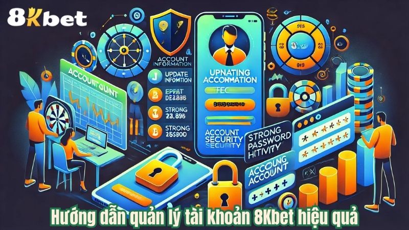 Hướng dẫn quản lý tài khoản 8Kbet hiệu quả